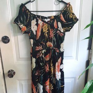 Tropical Florals Dress
